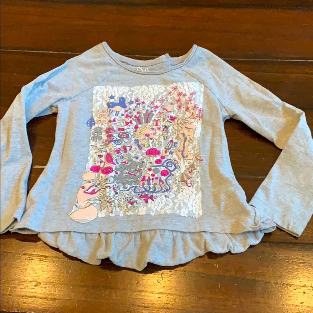 D-signed By Disney Fantasy Glitter Lace Top